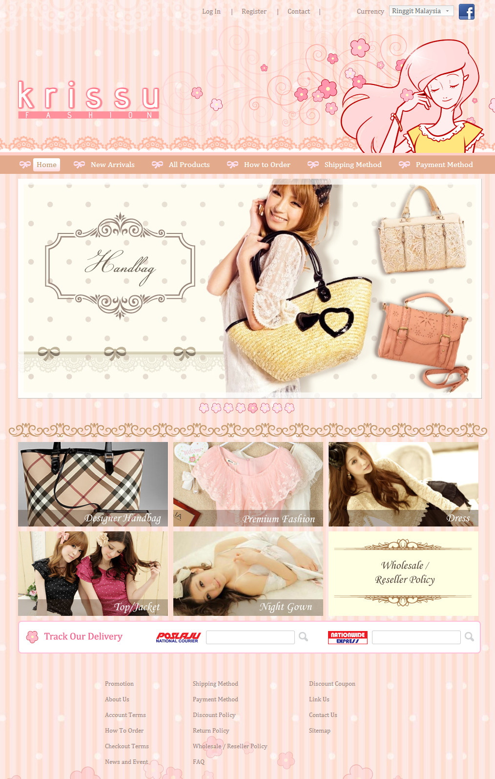 online fashion  boutique and handbag in Malaysia